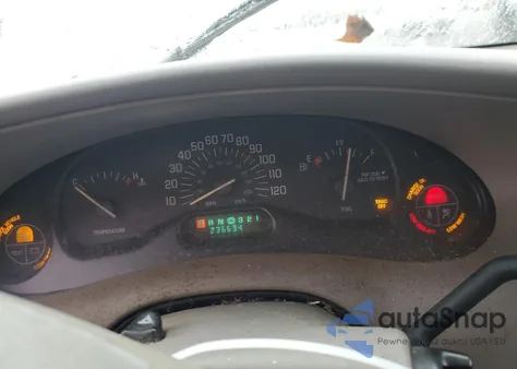 2002 Buick Century Custom из США, поврежденный, VIN 2G4WS52J421298918